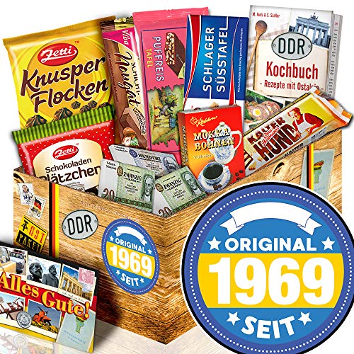 ostprodukte-versand Original seit 1969 / DDR Schokolade Geschenkkorb/Geschenke zum Geburtstag von CHICHL