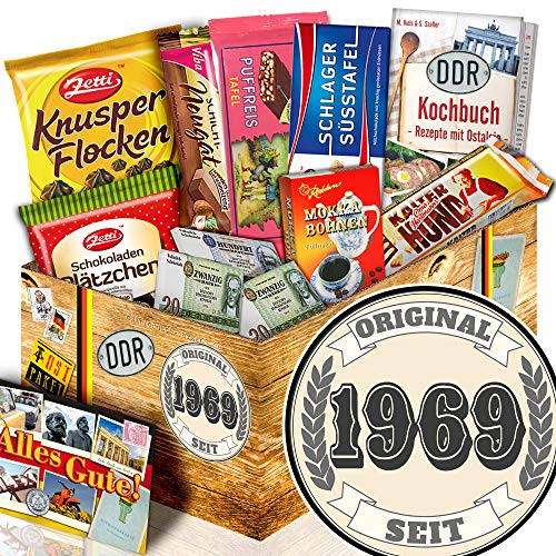 Original seit 1969 + Präsentkorb Geburtstag + DDR Schokolade Set Original seit 1969 + Präsentkorb Geburtstag + DDR Schokolade Set von ostprodukte-versand