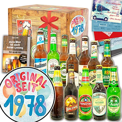 Original seit 1978 ++ Biere der Welt und DE ++ Geschenke Geburtstag Mann 40 von ostprodukte-versand