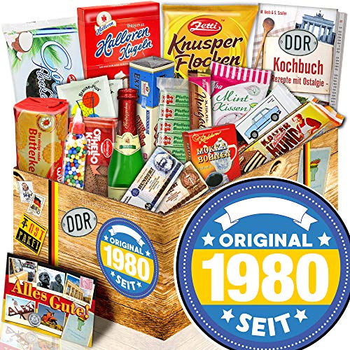 ostprodukte-versand Original seit 1980 - Süße Ostbox - 1980 Geschenk Mann von Ostprodukte-Versand.de