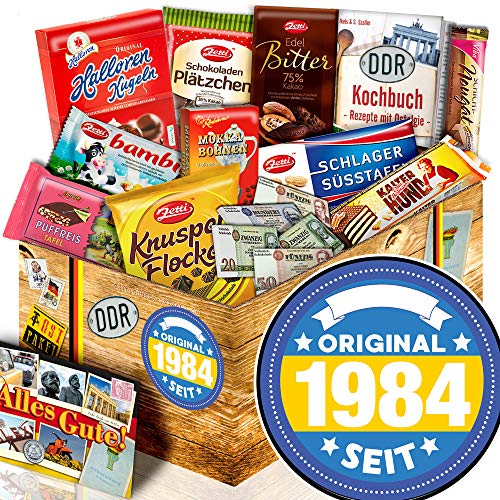 Original seit 1984 - Geschenk 40. Idee zum Geburtstag - DDR Schokoladenbox Original seit 1984 - Geschenk 40. Idee zum Geburtstag - DDR Schokoladenbox von ostprodukte-versand