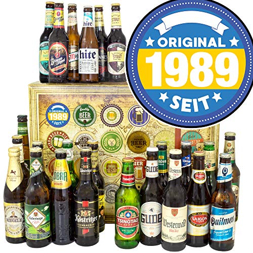 Original 1989 / Biergeschenk DE und Welt/Geburtstag Geschenke/Weihnachtskalender 2023 Bier von ostprodukte-versand