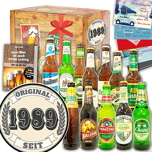 Original seit 1989 ++ Bier Paket Welt und DE ++ Männergeschenk e 1989 von ostprodukte-versand