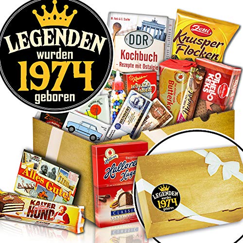 ostprodukte-versand Ost Paket Süß - das perfekte Geschenk 50. für Mann 45 - DDR Artikel - Legenden 1974 von ostprodukte-versand