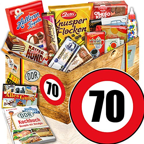 Ostalgie Geschenk Set L - Süssigkeiten Geschenk - Geburtstag 70 - Geschenk Idee Opa von ostprodukte-versand