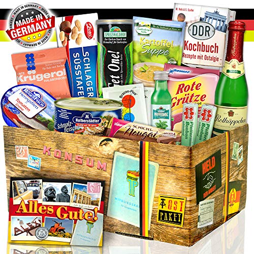 ostprodukte-versand Ostpaket „DDR SPEZIALITÄTEN BOX“ / Geschenkset Geburtstag für Sie von ostprodukte-versand