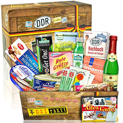 Ostprodukte „DDR SPEZIALITÄTEN BOX“ / Geschenk zu Geburtstag für Freund Ostprodukte „DDR SPEZIALITÄTEN BOX“ / Geschenk zu Geburtstag für Freund von ostprodukte-versand