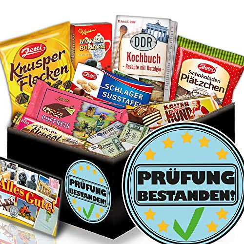 ostprodukte-versand Prüfung bestanden - Geschenk bestandene Prüfung Freund - Schokolade-Set DDR von ostprodukte-versand