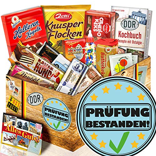 Prüfung bestanden + Süße DDR Waren + Geschenk zur bestanden Prüfung von Ostprodukte-Versand.de