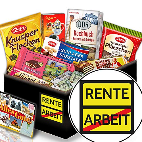 ostprodukte-versand Rente/Geschenk für werdenden Rentner/Ost Schokolade Geschenk von ostprodukte-versand