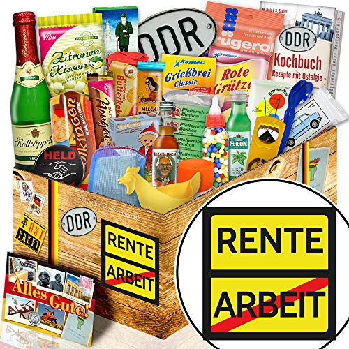 Rente / 24er DDR Korb/lustige Geschenke Ruhestand Rente / 24er DDR Korb/lustige Geschenke Ruhestand von ostprodukte-versand