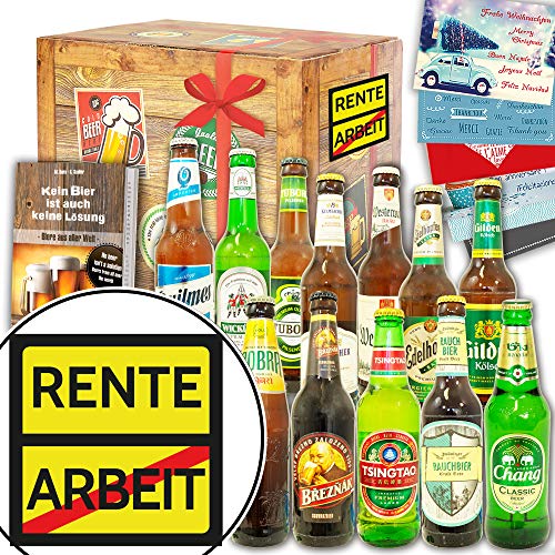 Rente/Bierset Welt und DE/Ruhestand lustig von ostprodukte-versand