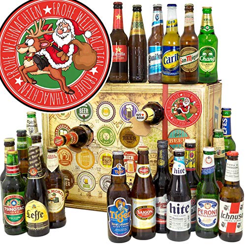 Santa Adventskalender mit Bier + 24 Biere aus der Welt 2024 2025 Santa Adventskalender mit Bier + 24 Biere aus der Welt 2024 2025 von ostprodukte-versand