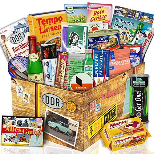 DDR Geschenk Box/Ost-Spezialitäten/Geschenk Geburtstag für Männer DDR Geschenk Box/Ost-Spezialitäten/Geschenk Geburtstag für Männer von ostprodukte-versand