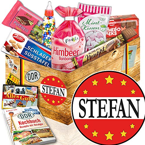 Stefan/Süßes DDR Set/Geschenk für Stefan Stefan/Süßes DDR Set/Geschenk für Stefan von ostprodukte-versand
