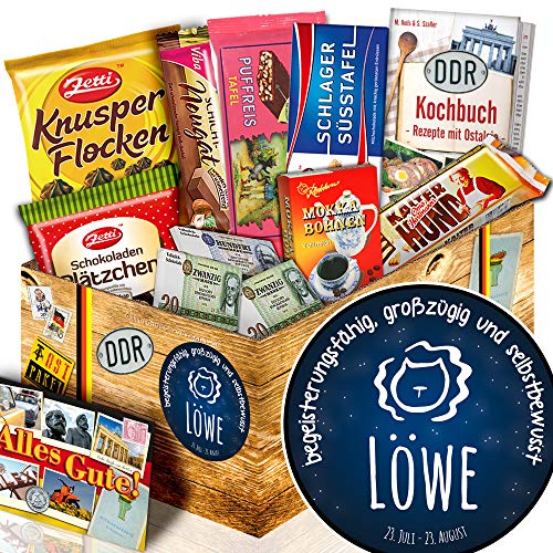Sternzeichen Löwe ++ Ossi Paket Schokolade ++ Löwe Geschenk Set Sternzeichen Löwe ++ Ossi Paket Schokolade ++ Löwe Geschenk Set von ostprodukte-versand
