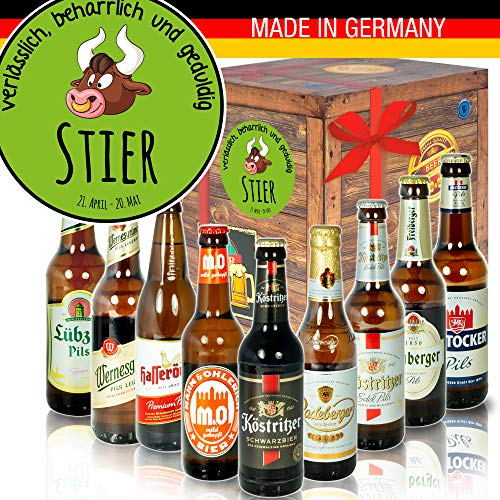 Sternzeichen Stier - Ostbier - Geschenkidee Freundin Stier Sternzeichen Stier - Ostbier - Geschenkidee Freundin Stier von ostprodukte-versand