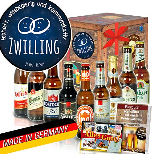 Sternzeichen Zwilling ++ Zwilling Geschenkidee ++ DDR Produkte Bier von ostprodukte-versand
