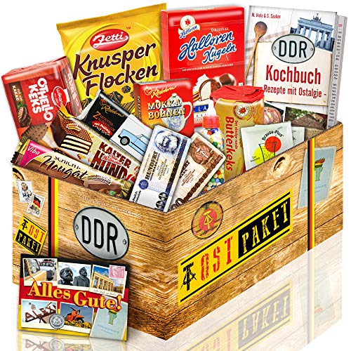 ostprodukte-versand Süße Naschereien aus der DDR - Geschenk zum Geburtstag für Männer von ostprodukte-versand