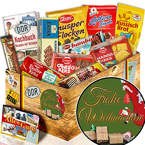 ostprodukte-versand Süßes Gebäck/DDR Set/Weihnachten Geschenk/Frohe Weihnachten von ostprodukte-versand