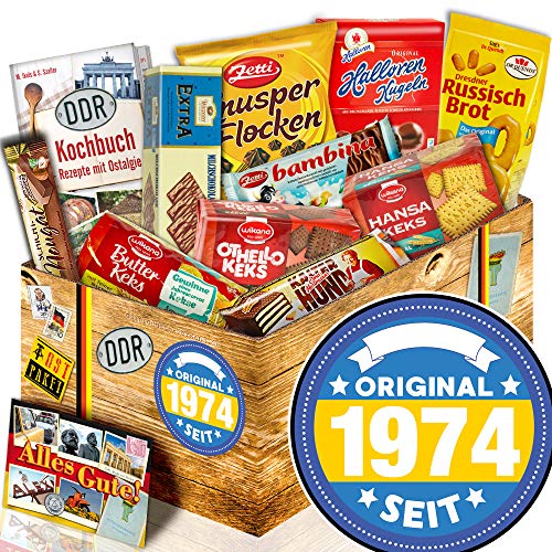 ostprodukte-versand Süßes Gebäck/Ost Box/Original seit 1974 / Geschenk 50. Geburtstag von ostprodukte-versand