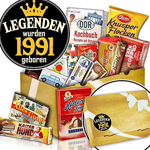ostprodukte-versand Süßigkeiten Box zum Verschenken - 1991 Geschenkpaket - Legenden 1991 von ostprodukte-versand