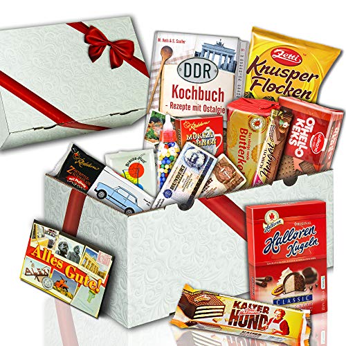 ostprodukte-versand Süßigkeiten Set DDR - DDR Geschenkset - DDR Süßwaren - DDR Produkte von ostprodukte-versand