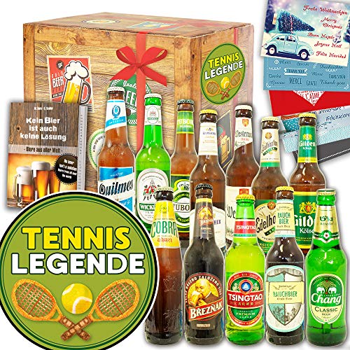 Tennislegende / 12 Biere Welt und DE/Tennis Geschenkartikel Tennislegende / 12 Biere Welt und DE/Tennis Geschenkartikel von ostprodukte-versand