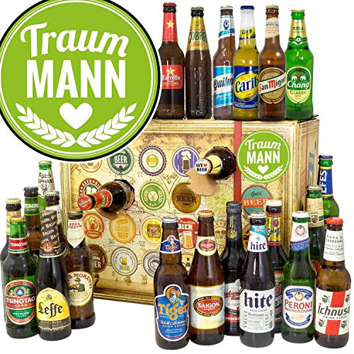 Traummann + Bieradventskalender 2023 2023 + 24x Biere der Welt von ostprodukte-versand