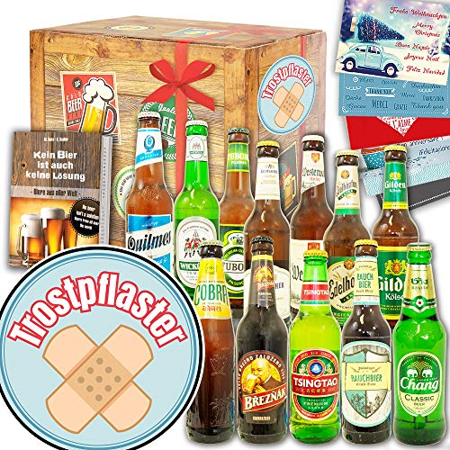 Trostpflaster - Bier Geschenk Welt und DE - Aufmunterungsgeschenk von ostprodukte-versand