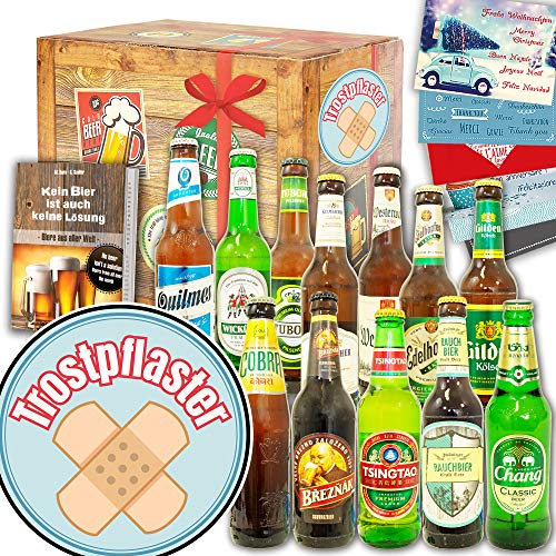 Trostpflaster - Bier Geschenk Welt und DE - Aufmunterungsgeschenk Trostpflaster - Bier Geschenk Welt und DE - Aufmunterungsgeschenk von ostprodukte-versand