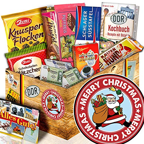 Weihnachtsmann + Weihnachten Geschenk + DDR Schokoladen Set Weihnachtsmann + Weihnachten Geschenk + DDR Schokoladen Set von ostprodukte-versand