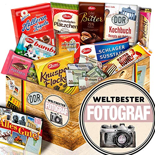 ostprodukte-versand Weltbester Fotograf - Schoko Traditionsprodukte - Geschenk Hobbyfotograf von ostprodukte-versand