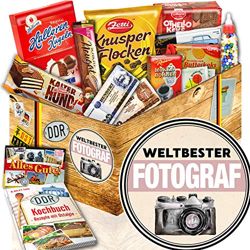 ostprodukte-versand Weltbester Fotograf + DDR Set Süßigkeiten + Geschenk Fotografin von ostprodukte-versand