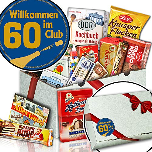 ostprodukte-versand Wilkommen im Club 60 - Süßigkeiten Geschenk - 60 Geburtstag Mama von ostprodukte-versand