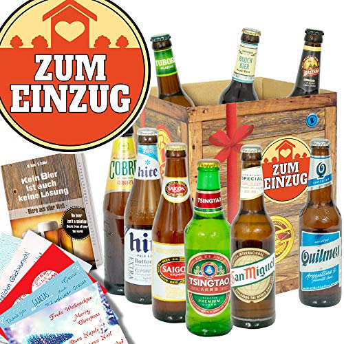Zum Einzug/Geschenk zum Einzug/Bier der Welt Zum Einzug/Geschenk zum Einzug/Bier der Welt von ostprodukte-versand