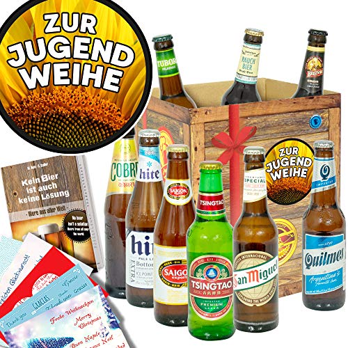 Zur Jugendweihe/Geschenk zur Jugendweihe/Biersorten der Welt Zur Jugendweihe/Geschenk zur Jugendweihe/Biersorten der Welt von ostprodukte-versand