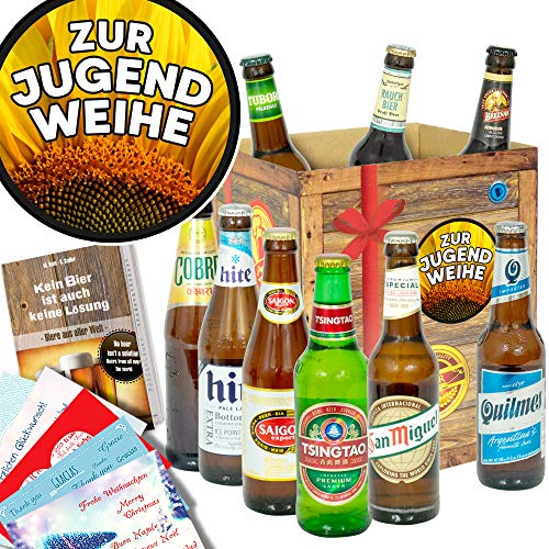 Zur Jugendweihe/Geschenk zur Jugendweihe/Biersorten der Welt von ostprodukte-versand