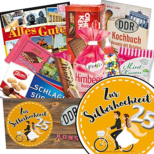 Zur Silberhochzeit/Süßes DDR Geschenk/Ideen zur Silberhochzeit Zur Silberhochzeit/Süßes DDR Geschenk/Ideen zur Silberhochzeit von ostprodukte-versand