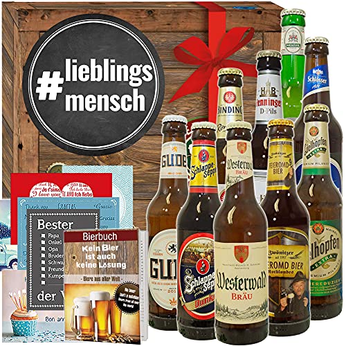 lieblingsmensch/Deutsche Biere/Geschenkset Liebling von Ostprodukte-Versand.de