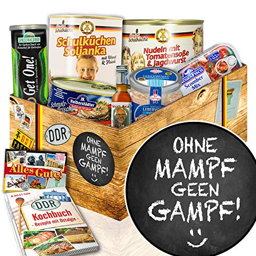 ohne mampf geen Gampf - DDR Paket - Sprüche Geschenkbox - Ostprodukte Set ohne mampf geen Gampf - DDR Paket - Sprüche Geschenkbox - Ostprodukte Set von ostprodukte-versand