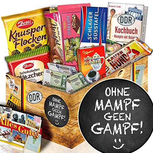 ostprodukte-versand ohne mampf geen Gampf/lustige Sprüche Geschenk/DDR Schokoladen Geschenk von ostprodukte-versand