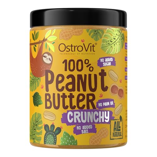 OstroVit 100% Peanut Butter (1000g) Crunchy von OstroVit