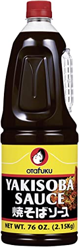 OTAFUKU Yakisoba Sauce – Aromatische, japanische Würzsauce zum Verfeinern von Bratnudeln und vielen weiteren Gerichten, 1 x 1781 ml von OTAFUKU