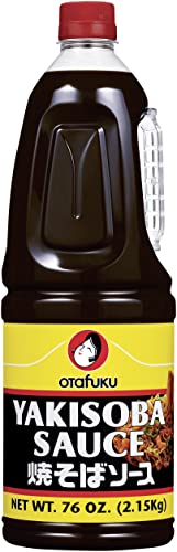 OTAFUKU Yakisoba Sauce – Aromatische, japanische Würzsauce zum Verfeinern von Bratnudeln und vielen weiteren Gerichten, 1 x 1781 ml von Otafuku