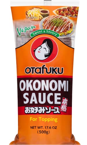 Otafuku Okonomi Sauce – Fruchtig-scharfe, japanische Würzsauce zum Dippen, Würzen und Verfeinern – 500g von Otafuku