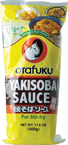 Otafuku Yakisoba Sauce – Aromatische, japanische Würzsauce zum Verfeinern von Bratnudeln und vielen weiteren Gerichten (1 x 422 ml) von Otafuku