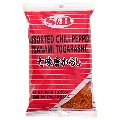 Shichimi Nanami Togarashi Chilipulver mit sieben scharfen Gewürzen 300g aus Japan von Otsumami-Land.com