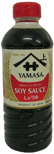 Sojasauce Dunkel Yamasa Sojasoße ohne Konservierungsstoffe Koikuchi Shoyu Sauce Soja-Soße für Sushi und Sashimi 500ml Sojasauce Dunkel Yamasa Sojasoße ohne Konservierungsstoffe Koikuchi Shoyu Sauce Soja-Soße für Sushi und Sashimi 500ml von Otsumami-Land.com