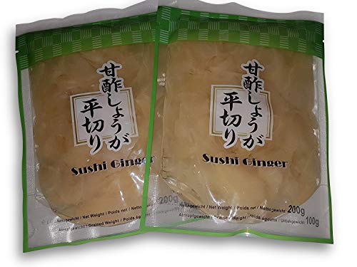 Sushi Gari eingelegter Ingwer Amazu-Gari, Amazu-Shoga 200g für Sushi und Sashimi von Otsumami-Land.com